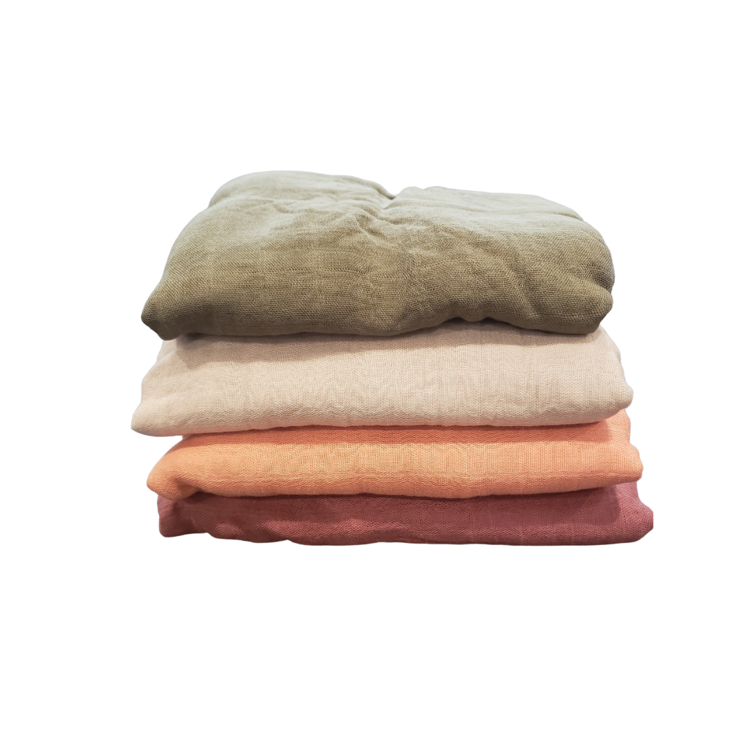 FERNBABY Muslin Swaddle Blankets (4 Pack)